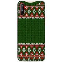 Kazak (25) Desenli Silikon Kapak Oppo Realme C3 Kılıf