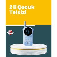 Lcd Ekranlı Çocuk Telsizi – İki Yönlü Ses, 1-3 Km Çekim Mesafesi