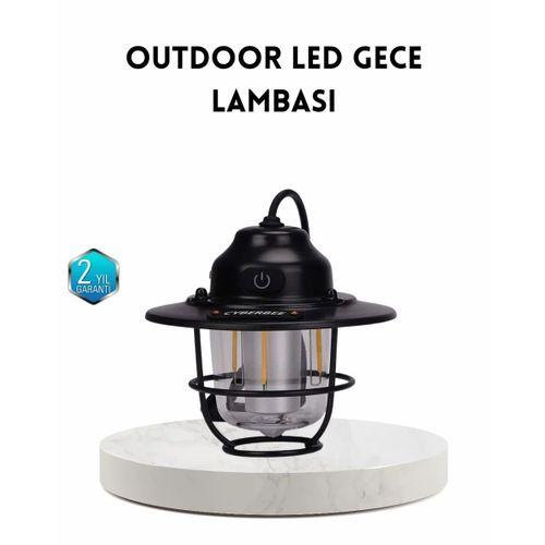 Outdoor Retro Kamp Işığı Uzun Ömürlü Pil Taşınabilir Suya Dayanıklı