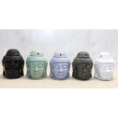 Seramik Buda Büstü Buhurdanlık Alk4446