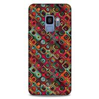 Samsung Galaxy S9 Kılıf Pastel Renkler (38) Neo Hybrid Kılıf Kırmızı Tonlar