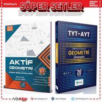 Aktif Öğrenme TYT AYT Geometri 0 dan Başlayanlara ve Toprak 20 li Deneme Seti 2 Kitap