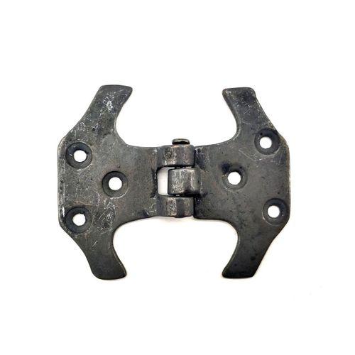 Antika Tarz Dekoratif Pirinç Fit Menteşe - 67 Mm, Oksit