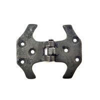 Antika Tarz Dekoratif Pirinç Fit Menteşe - 67 Mm, Oksit