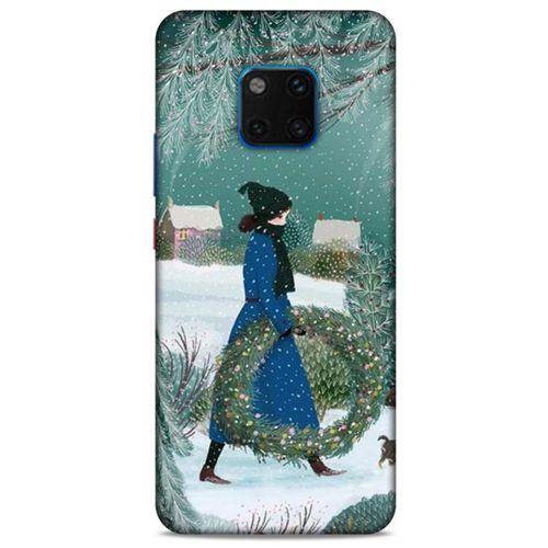 Huawei Mate 20 Pro Kılıf Snowix (41) Tank Kılıf Mavi Yeşil