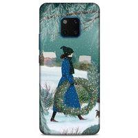 Huawei Mate 20 Pro Kılıf Snowix (41) Tank Kılıf Mavi Yeşil