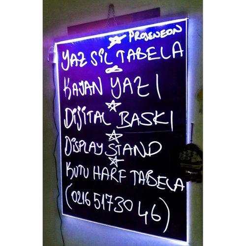 60x80cm-1 KALEM-LED IŞIKLI YAZI TAHTASI EN UCUZ YAZI PANOSU