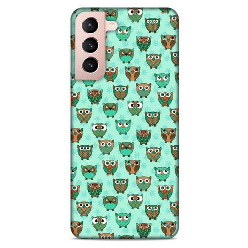 Lopard Samsung Galaxy S21 Uyumlu Kılıf Baykuşlar (23) Ultra Koruma Kılıfı