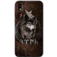 Galaxy A2 Core Kılıf HD Desen Baskılı Arka Kapak - Bozkurt Göktürk