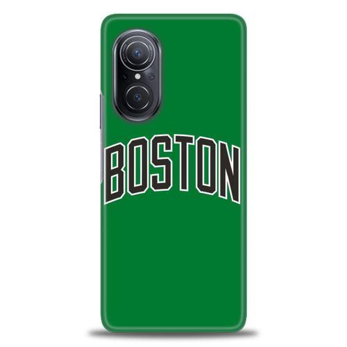 Huawei Nova 9 SE Kılıf HD Baskılı Kılıf - Boston Yeşil + Tam Ekran Koruyucu