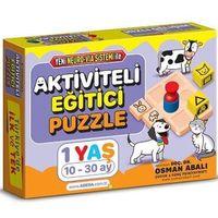 Aktiviteli Eğitici Puzzle 1 Yaş Adeda Yayınları
