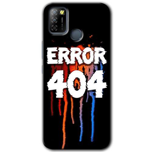 İnfinix Smart 5 Kılıf HD Desen Baskılı Arka Kapak - 404 Error