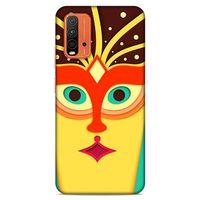 Lopard Xiaomi Redmi Note 9 4g Uyumlu Kılıf Soyut Sanat (1) Baskılı Kılıfı