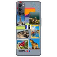 Lopard Oppo Reno 4 Uyumlu Kılıf Şehirli ※ (17) Çanakkale Tasarım Kılıf