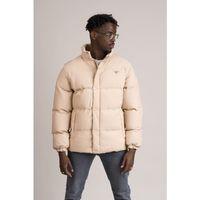 Slimfit Dik Yaka Elyaf Dolgulu Çıkma Kol Şişme Mont