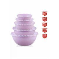 5’li Tırtıllı Yuvarlak Badya Royaleks-MRD809