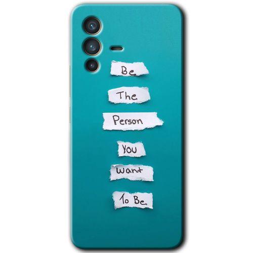 Potkal Hediye Fabrikası Vivo V23 5G Kılıf HD Desen Baskılı Arka Kapak - Want You