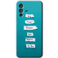 Potkal Hediye Fabrikası Vivo V23 5G Kılıf HD Desen Baskılı Arka Kapak - Want You
