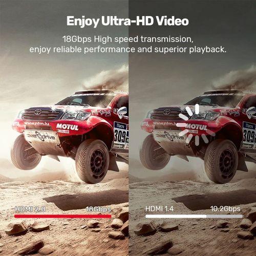 UNITEK HDMI2.0 KABLO 20MT 4K&amp;60Hz (C11079BK-20M)
