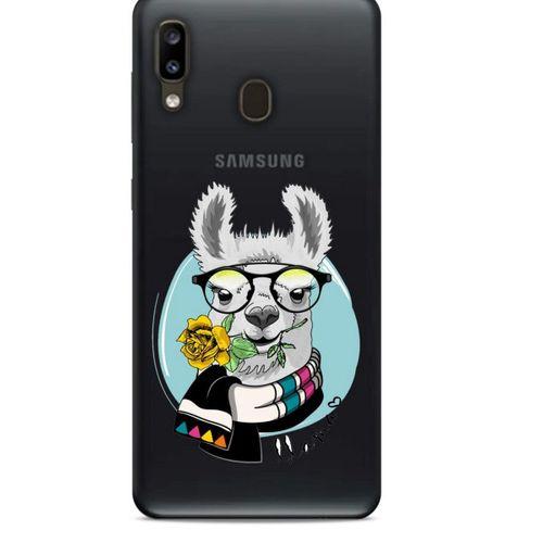 Zoologix (99) Samsung Galaxy A11 Şeffaf Kılıf Silikon Desenli