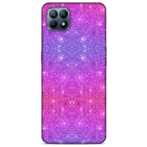 Huawei P40 Lite Uyumlu Kılıf Mor Delisi (28) Arka Kapak Parıltılı
