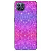 Huawei P40 Lite Uyumlu Kılıf Mor Delisi (28) Arka Kapak Parıltılı