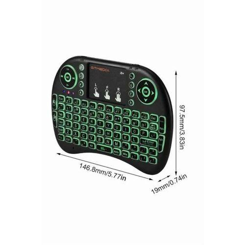 Mini Klavye  Pc Playstation Ledli Mouse Rgb Mouse Bluetooth Usb