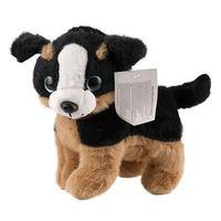 Sesli Peluş Köpek - 2309033 - Kahverengi-Siyah