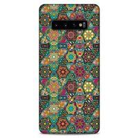 Ethnic Culture (56) Samsung Galaxy S10 Plus Kılıf Silikon Kapak Desenli