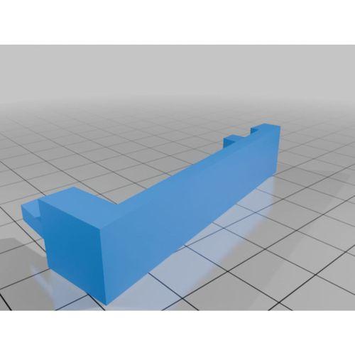 Şerit Testere İçin Egzoz Pie Cut Aparatı Arka Stoplu + Parametre Değiştirme Fusion Dosyası 3D Baskı (Bu ürün Sadece Plastik parçadır - Almadan Önce So