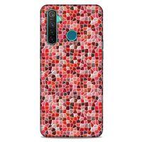 Mermer Desenli (44) Tema Tough Armor Kılıf Kardinal Oppo Realme 5 Pro Kılıf