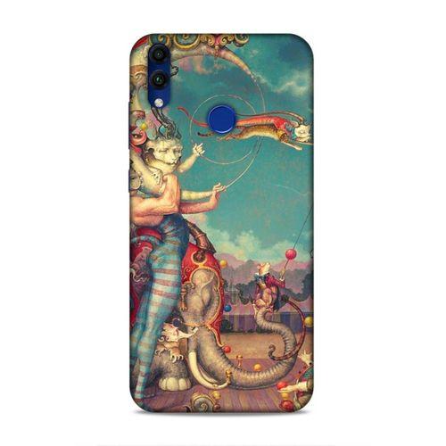 Huawei Honor 8C Uyumlu Kılıf Azarbaijan (46) Core Armor Kılıf Illustration