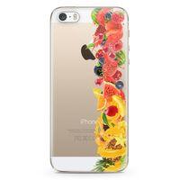 Apple iPhone 5s Kılıf Ananas Nar Meyve Arka Kapak Koruma Desenli Full Koruyucu