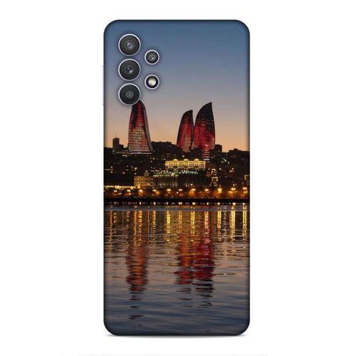 Samsung Galaxy A32 Uyumlu Kılıf Azarbaijan (28) Arka Kapak Alov Kuleleri