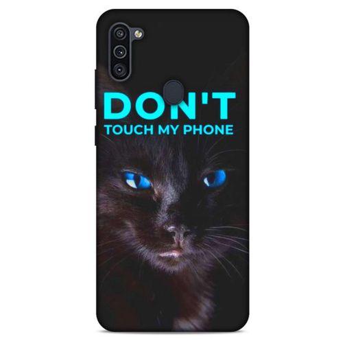 Lopard Samsung Galaxy M11 Uyumlu Kılıf Kediler (46) Core Armor Kılıf Dokunma