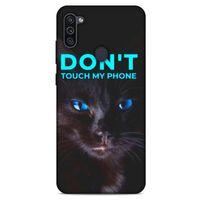 Lopard Samsung Galaxy M11 Uyumlu Kılıf Kediler (46) Core Armor Kılıf Dokunma