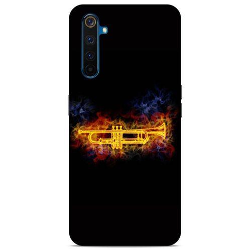 Lopard Oppo Realme 6 Pro Uyumlu Kılıf FireX (37) Silicone Cover Saksafon