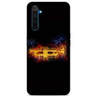 Lopard Oppo Realme 6 Pro Uyumlu Kılıf FireX (37) Silicone Cover Saksafon