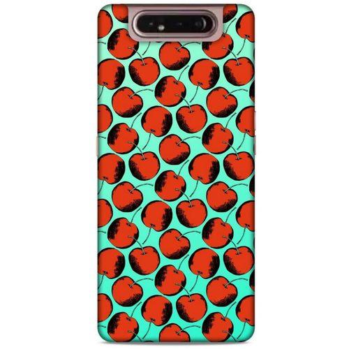 Frutix Kiraz 01 Samsung Galaxy A80 Kılıf Desenli Silikon