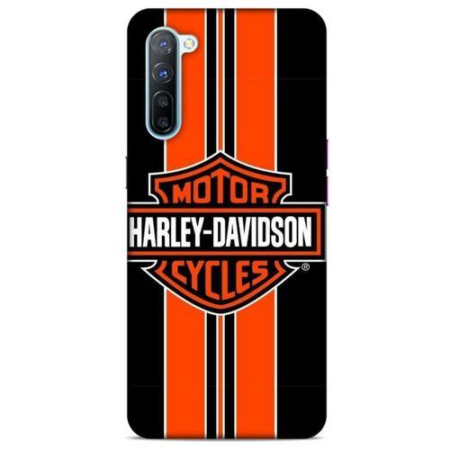 Oppo Reno 3 Uyumlu Kılıf Motorsiklet (36) Glitter Kılıf Harley Davidson