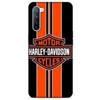 Oppo Reno 3 Uyumlu Kılıf Motorsiklet (36) Glitter Kılıf Harley Davidson