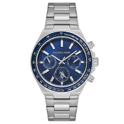 U.s. Polo Assn. USPA1130-01 Quartz Çelik Gri Lacivert 43 mm Erkek Kol Saati