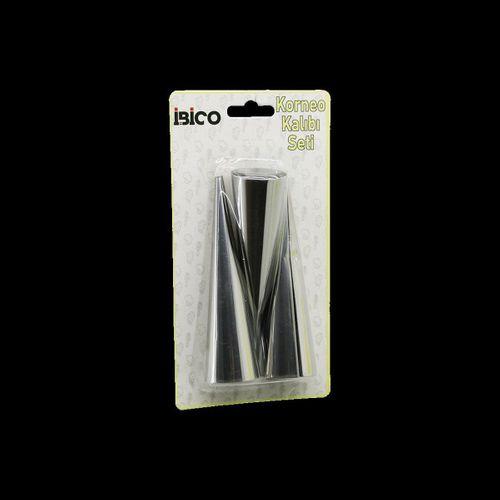Korneo Metal Kalıp ve Pasta Dekorasyon Aparatı (Çap 3.4 cm, Uzunluk 12 cm)