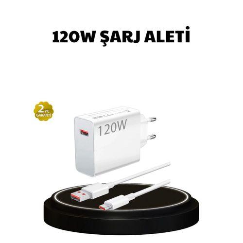 120w Ultra Hızlı Şarj Adaptörü Usb-c Destekli Güçlü Şarj Teknolojisi