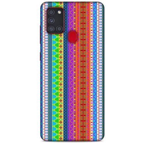Ethnic Culture (63) Samsung Galaxy A21s Kılıf Silikon Kapak Desenli