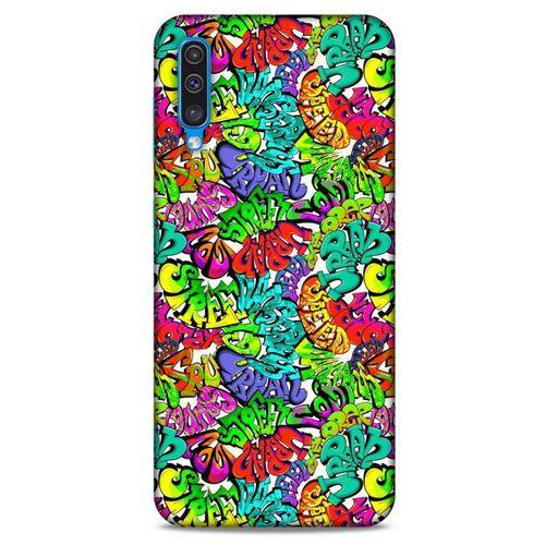 Graffitix (21) Desenli Silikon Kapak Samsung Galaxy A30s Kılıf