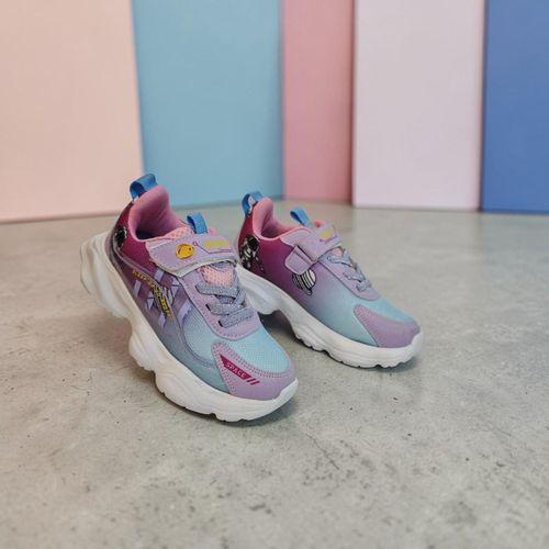 Wisco 065 Lila- Turkuaz Kız Çocuk Spor Ayakkabı
