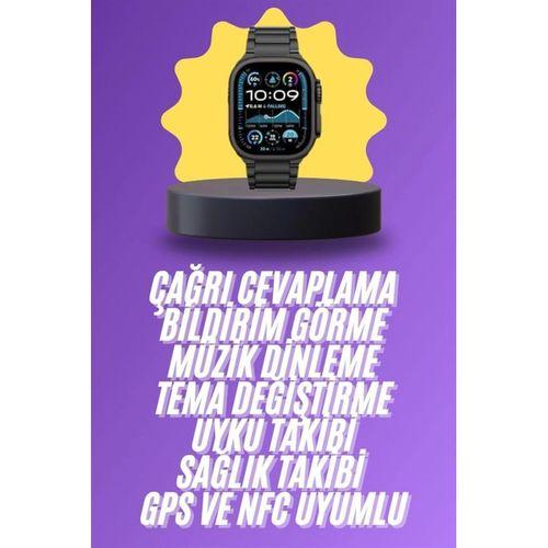 Ultra 3 Kordonlu Amoled Ekran Akıllı Saat Çok Fonksiyonlu Uyku Ve Sağlık Takibi