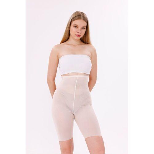Freshness 0007 Lazer Kesim Tül Yüksek Bel Şort Korse