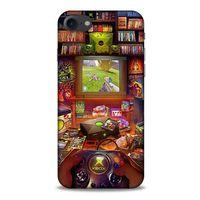 Retro (47) Desen Crystal Flex Kılıf Renkli Apple Iphone 8 Kılıf
